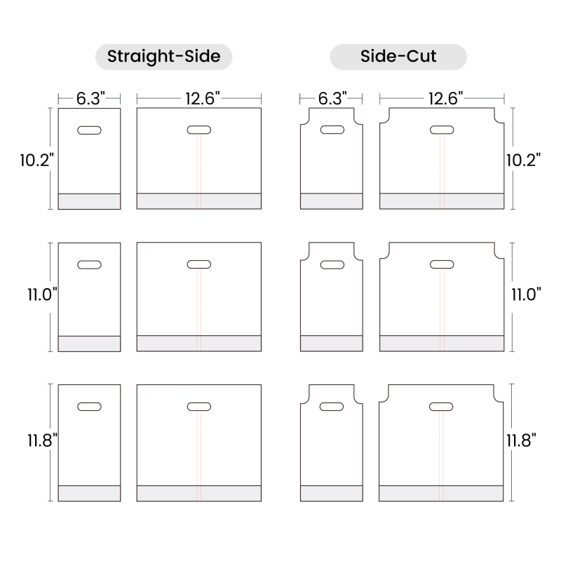 Custom Plastic Drink Carrier Bags